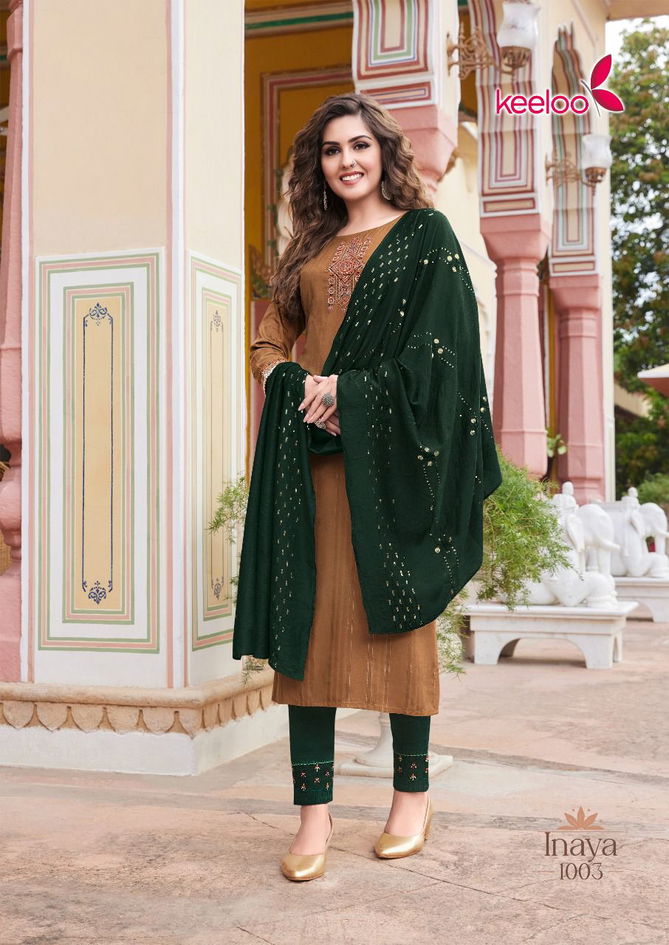 Inaaya Vol 1 By Keeloo Readymade Suits Catalog